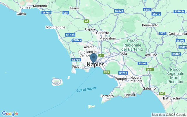 Kaart met locatie Museo Archeologico Nazionale